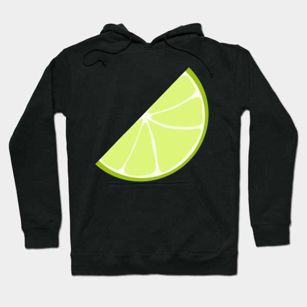 Lime Wedge Hoodie by elrathia